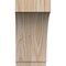 Ekena Millwork 4"W x 8"D x 8"H Imperial Rough Sawn Knee Brace, Douglas Fir BRC04X08X08IMP00RDF - alternate 4